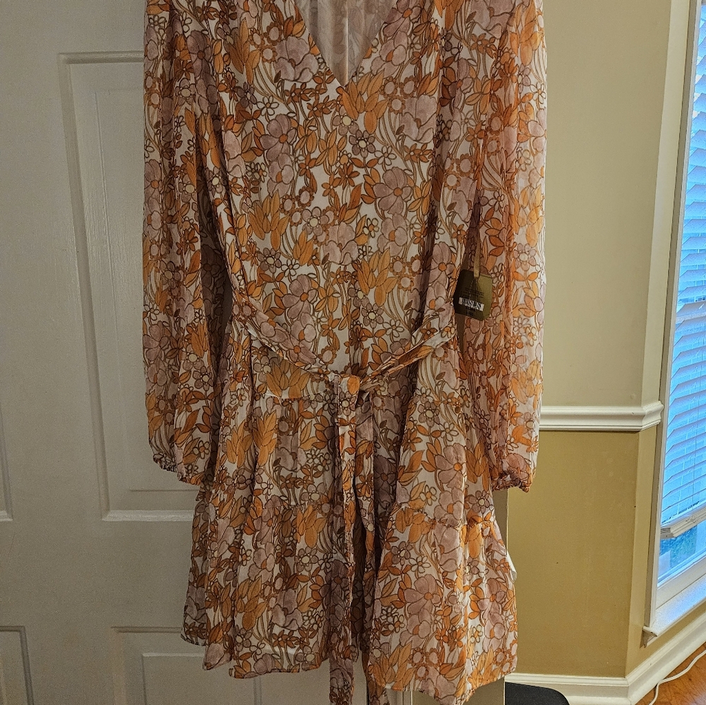 NWT Ryegrass floral XXL dress